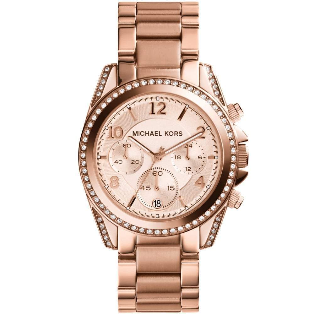 Michael Kors Ladies Blair Chronograph Watch - MK5263